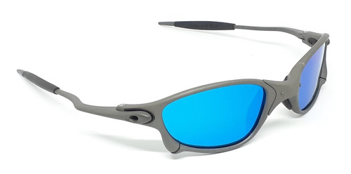 Óculos Double Xx Metal Lentes Azul Ice Lupa Vilao Juliet