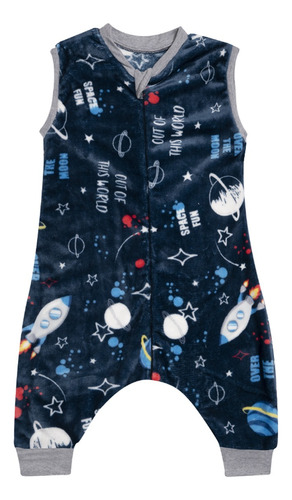 Mameluco Pijama Sleeping Bag Bebe 1-2 Y 3-4 Años Galaxy