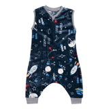 Mameluco Pijama Sleeping Bag Bebe 1-2 Y 3-4 Años Galaxy