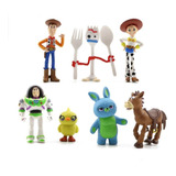 Set 7 Figuras Toy Story De 4 A 7 Cm - Envío Gratis