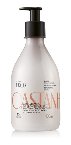 Hidratante Corporal Ekos Castaña 400ml Natura Recoleta 