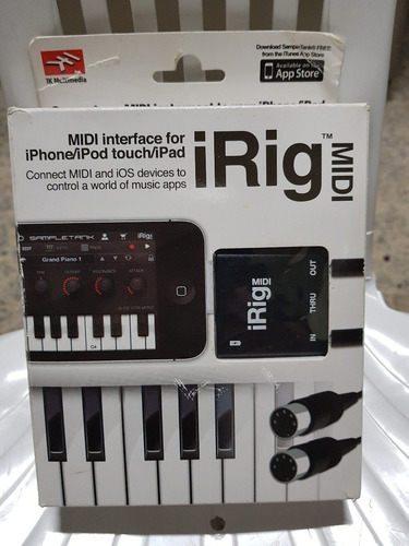 Interface Ik Multimedia Irig Midi - Praticamente Sem Uso!!!