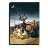 Cuadro Decorativo Canvas 80x120cm Goya El Aquellarre
