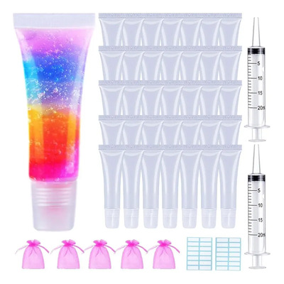 Contenedor Envase Tubos Vacios Lip Gloss 15ml Por 50 Piezas  | Envío gratis