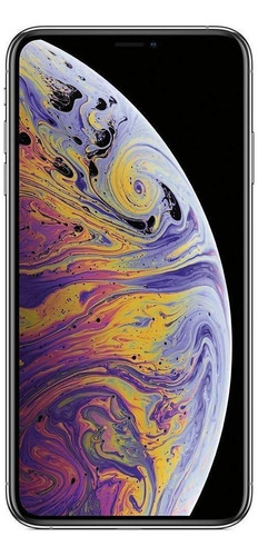  iPhone XS Max 64 Gb Plata Reacondicionado Certificado Grado A - Incluye Cable.