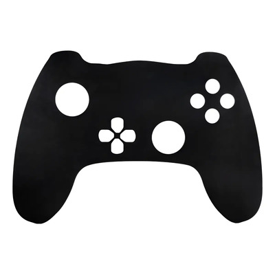 Cabecera Individual Control Games Moderna Para Recamara Color Negro | Meses sin interés