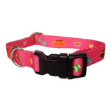 Collar Estampado Para Mascota Perro O Gato Talla S