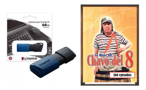 Usb 64 Gb - El Chavo Del 8 