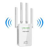 Amplificador Wifi Extensor Rango Repetidor Señal De 4 Antena