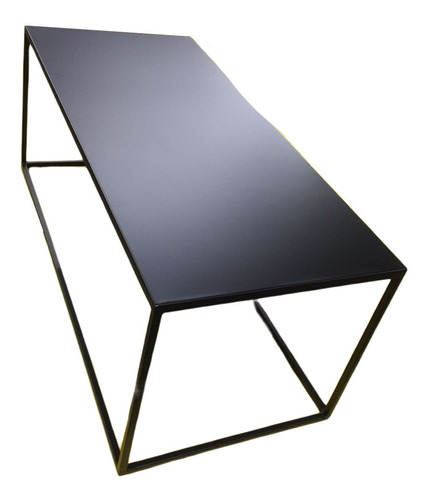 Mesa Ratona Minimalista Hierro Y Chapa 100x50x45h