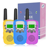 Lazhu Walkie Talkie Kids 8 Channel Lcd Screen Distance 2024