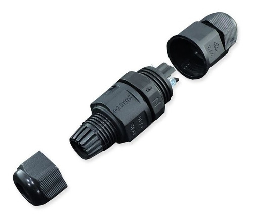 Conector Estanco Ip67 3 Polos Para Cables Reflectores