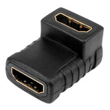 Adaptador Hdmi Hembra A Hdmi Hembra Codo 90 Grados - Lbt