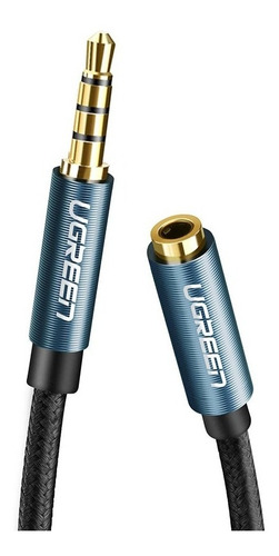 Cable Audio Ugreen 3.5mm Macho A 3.5mm Hembra Trenzado 1m