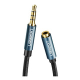 Cable Audio Ugreen 3.5mm Macho A 3.5mm Hembra Trenzado 1m