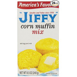 Jiffy Mix Mollete De Maíz, Cajas De 8,5 Onzas (paquete De 24