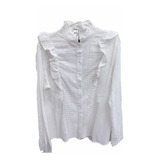 Camisa Blanca Mujer Broderie