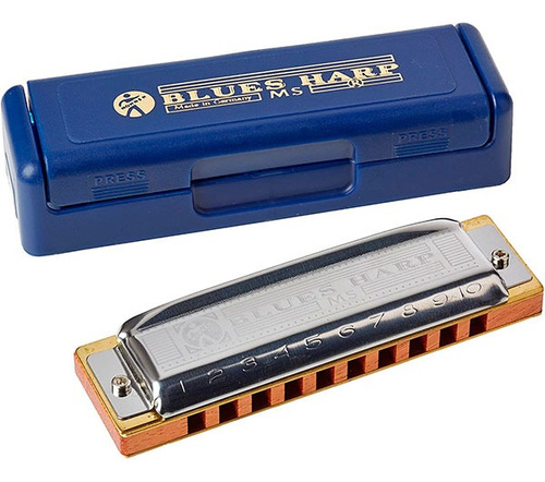 Armonica Hohner Blues Harp C/estuche En G (sol)