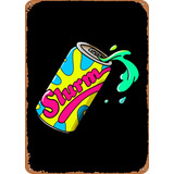 Slurm Drink - Cartel De Metal Retro Con Placa Vintage Para E