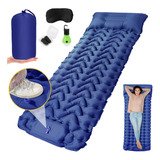 Colchoneta Camping Inflable Impermeable Individual+ Almohada