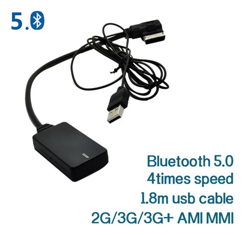 Cable Adaptador Bluetooth 5.0 Audi Ami 2g 3g A4 A5 Q5 Q7 Foto 3