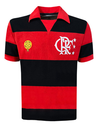 Camisa Flamengo Retrô 1984 Listrada Liga Retrô