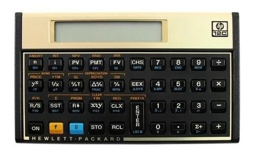 Calculadora Financeira Hp12c Hp 12c Gold Original