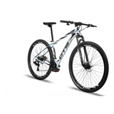 Bicicleta Aro 29 Quadro Em Alumínio 24 Marchas Freio A Disco Cor Gts Rdx - Branc/preto Tamanho Do Quadro 15