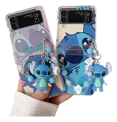 Stitch Zflip 5/4/3 Funda Protectora + Pulsera + Colgante