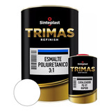 Trimas Laca Poliuretanica Blanca Con Cataliz. Rapido 5.5 Lts