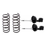 Kit Amortiguadores, Resortes Ag Nissan Platina 02-10 Del