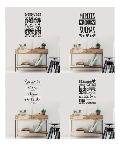 Vinilos Decorativos Frases Motivadoras Casa Varios Modelos