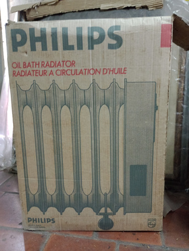 Calefactor A Aceite Philips Hd3444 6 Elementos Excelente   