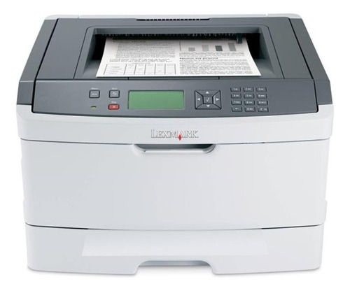 Impressora Lexmark E460dn C/toner Branca E Preta 110v 
