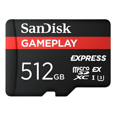 Memoria Sandisk 512gb Microsd Express Para Nintendo Switch 2 | Envío gratis