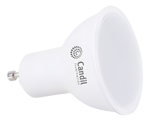 Dicroica Led 7w Gu10 220v Lampara Haz Abierto 100° Pack X10