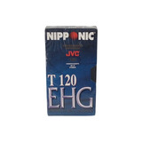 Fita De Vídeo Vhs Jvc Nipponic T-120 Ehg