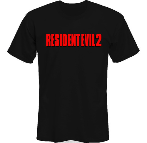 Remera Resident Evil 2 Logo Leon Kennedy *mr Korneforos*