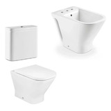 Combo Roca The Gap Bidet 1 O 3 Agujero Inodoro Largo Depósit