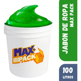 Pasta 100 Lts Jabon Ropa Calidad Max Pack