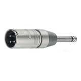 Adaptador Neutrik Xlr Macho 3 Pins Plug  Na2mp