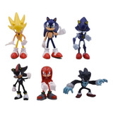 Figuras Sónicas For Niños, Juguetes De Figuras De Anime 12