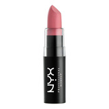Nyx - Lápiz Labial Mate, Maquillaje Profesional Color Natural Mls09