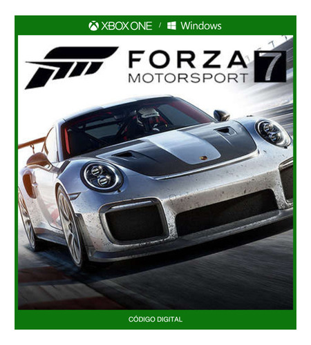 Forza Motorsport 7 Xbox One/pc - Código De 25 Dígitos