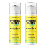2 Pack Ma Strictly Curls 3x Moisture 3-in-1 Styling Cream