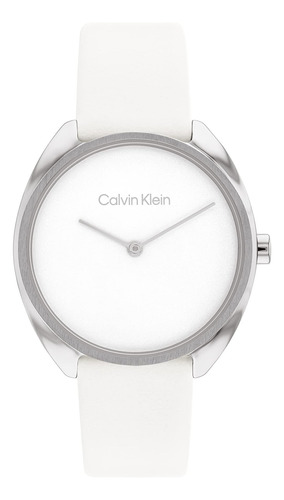 Reloj Calvin Klein De Cuarzo Para Mujer Con Correa De Cuero 