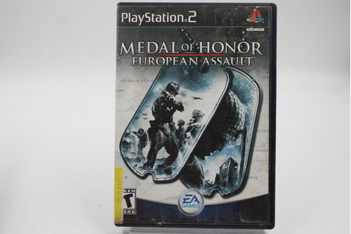 Jogo Ps2 - Medal Of Honor: European Assault (1)