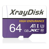 Cartão De Memória Xraydisk 64gb Tf-card A1 3