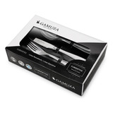 Set Cubiertos 24 Piezas Gamuza Ejecutiva Cuchillo Monoblock