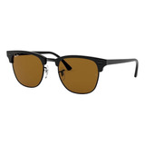 Ray Ban Rb3016 W3389 Clubmaster Cafe B-15 Negro Mate